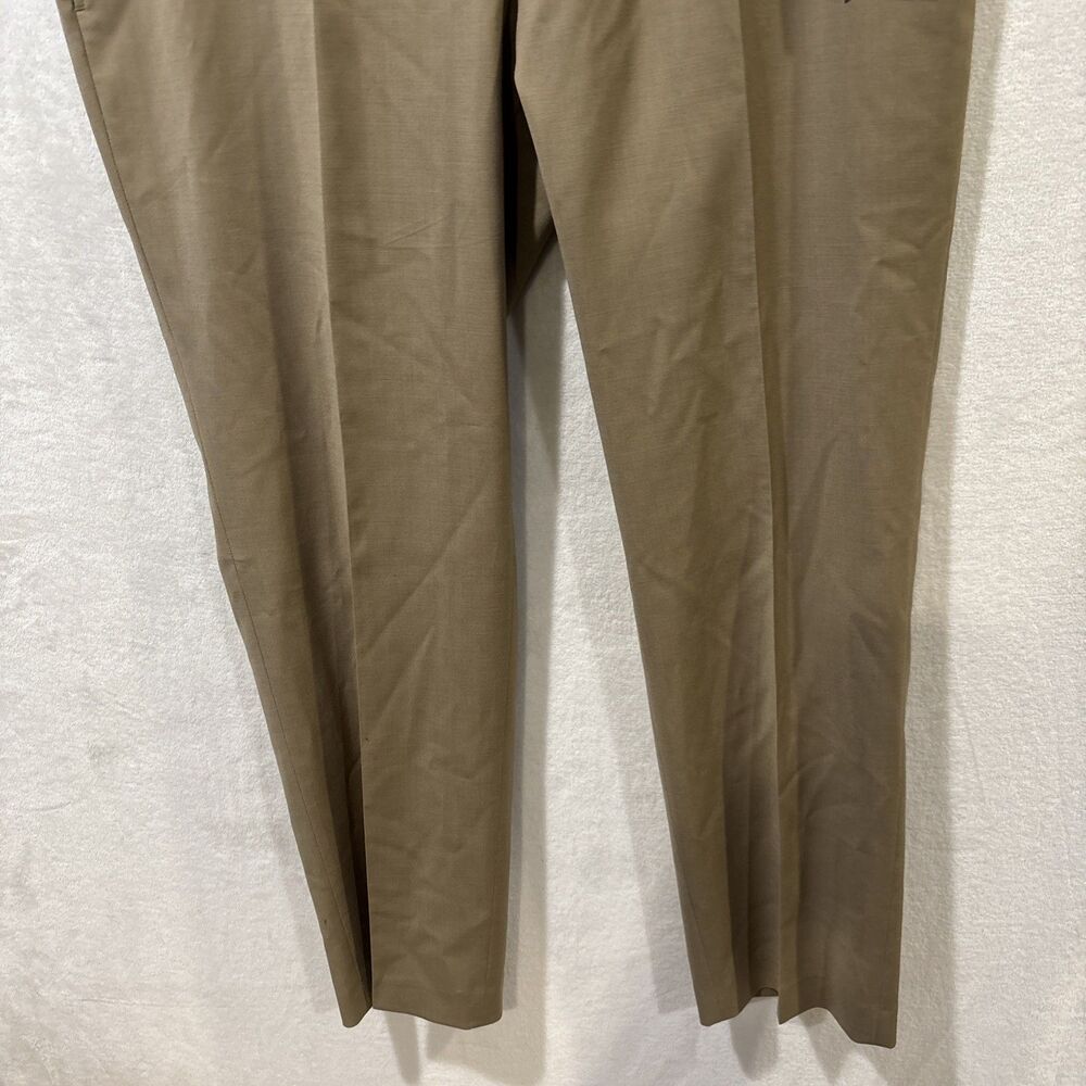 Lauren Ralph Lauren High Performance Wool Ultraflex Dress Pants Tan 38x30 NWT - Picture 4 of 10